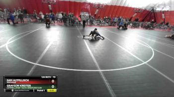 70 lbs Cons. Round 2 - Sam Altfillisch, Wisconsin vs Grayson Kreiter, Campbellsport Youth Wrestling Club