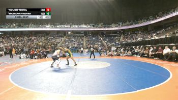 1A/2A 138 Cons. Semi - Brandon Orduna, Alleghany vs Colten Vestal, East Wilkes