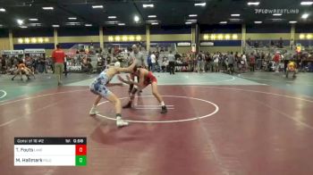 Match - Tyler Fouts, Lake Stevens Wrestling Club vs Mitchell Hallmark, Falcon Wrestling Club