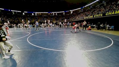 117 lbs Consy Pigtails - Evan Reed, Penns Valley vs Koen Sola, Berks Catholic