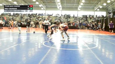 170 lbs Consi Of 64 #2 - Tyler (Jax) Cooper, AL vs Riely Georgian, CT