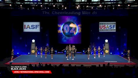 Full House All Stars - Black Jacks [2026 L7 International Open Small Coed Semis] 2026 The Cheerleading Worlds
