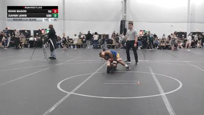 110 lbs Round 2 (4 Team) - Xavier Lewis, Hammers vs Rohn Mason, PA Gold