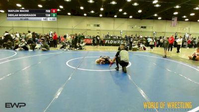 55 lbs Consi Of 4 - Waylon Macke, Prime 9U vs Deklan Mondragon, Team Danger 9U