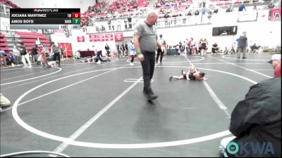 52-55 lbs Rr Rnd 2 - Mason Shumaker, F-5 Grappling vs Reagan Leforce, Redskins Wrestling Club