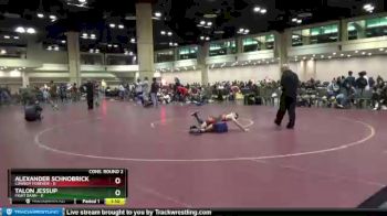 106 lbs Semis & Wb (16 Team) - Talon Jessup, Fight Barn vs Alexander Schnobrick, Cowboy Forever