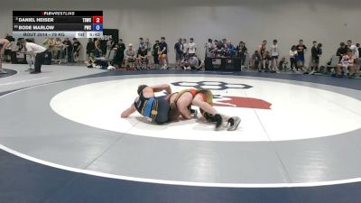79 kg Cons. Sub-rd Of 16 - Daniel Heiser, Tiger Style Wrestling Club vs Bode Marlow, Pittsburgh Wrestling Club