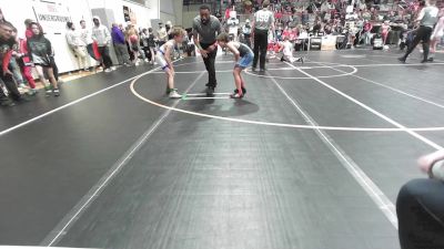 64 lbs Round Of 16 - Kyson Barnett, Morris Wrestling Association vs Mason McCuistion, Tiger Trained Wrestling
