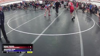 150 lbs Round 1 - Noah Troxel, Nebraska Wrestling Academy vs Brenden Ging, The Best Wrestler