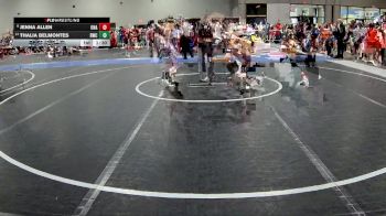 97 lbs Cons. Round 1 - Thalia Belmontes, Bobcat Wrestling Club vs Jenna Allen, Onaga