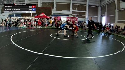 126 lbs Cons. Round 3 - CJ Lopez, California vs Joseph Gonthier, California