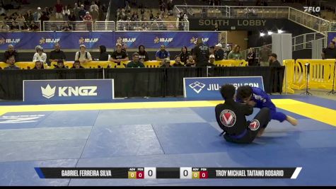 Gabriel Ferreira Silva vs Troy Michael Taitano Rosario 2026 Pan Jiu Jitsu IBJJF Championship
