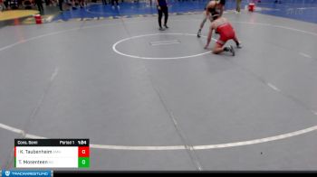 156-162 lbs Cons. Semi - Kale Taubenheim, Amherst vs Tyson Mosenteen, Holyoke Dragons