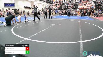 58 lbs Consi Of 8 #2 - Stryker Hawk, Salina Wrestling Club vs Rhett Jones, Tiger Trained Wrestling