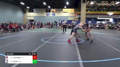 184 lbs Consi Of 8 #1 - Luis Jauregui, Fresno State WC vs Joseph Ryan, UCONN