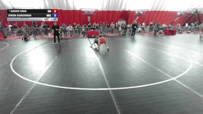 63 lbs Semis - Asher King, Sebolt Wrestling Academy vs Owen Sorensen, Mn Elite