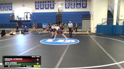 197 lbs Semifinal - Seth Gomez, Wisconsin-Stevens Point vs Michael D`Orazio, Chicago