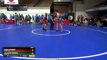 195 lbs Round 2 (16 Team) - Alex Linares, CVWA vs Jackson Ramos, SAWA
