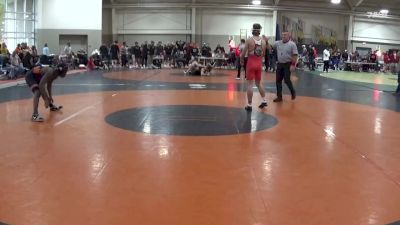 157 lbs Cons. Round 1 - Bryson Bonds-crawford, LOURDES UNIV vs Stone Busler, Belmont Abbey