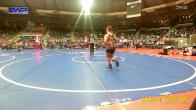 160 lbs Quarterfinal - Major Pierce, Cardinal Wrestling Club vs Samuel Tennison, Coweta Tiger Wrestling