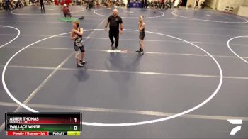 102 lbs Round 2 (6 Team) - Wallace White, Rogers vs Asher Thomas, Lakeville