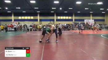 Match - Brendon Olsen, Team Silver vs Brant Porter, EWA/HI Bred Wrestling