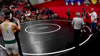 189 lbs Cons. Round 2 - Amari Myers, Westmont Hilltop Hs vs Anthony Evans, Marion Center Area Hs
