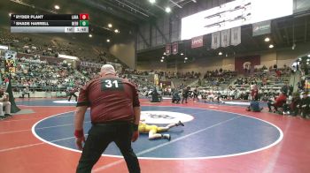 5A 120 lbs 1st Place Match - Shade Harrell, Beebe vs Ryder Plant, Lake Hamilton