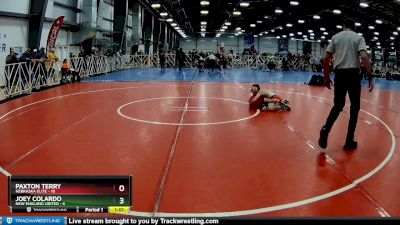 88 lbs Rd# 4- 2:00pm Friday Final Pool - Joey Colardo, New England United vs Paxton Terry, Nebraska Elite