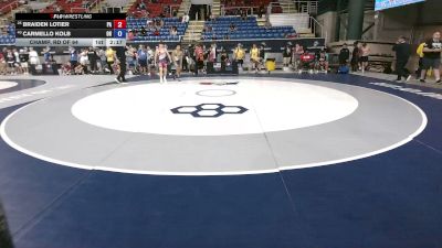 126 lbs Champ. Rd Of 64 - Braiden Lotier, Pennsylvania vs Carmello Kolb, Ohio
