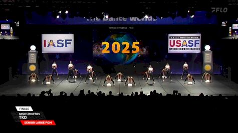Dance Athletics - TKO [2025 Senior Large Pom Finals] 2025 The Dance Worlds