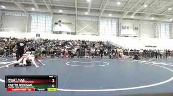 128 lbs Champ. Round 2 - Carter Donovan, Journeymen Wrestling Club vs Wyatt Rock, Journeymen Wrestling Club