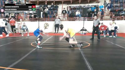 125_B lbs Consi Of 4 - Ganon Roberts, Cambridge Springs vs Nolan Huska, Greater Latrobe