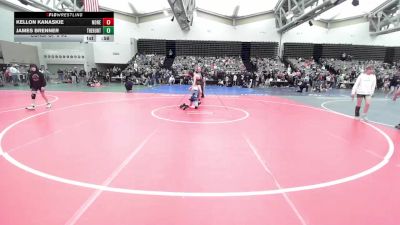 77-J lbs Consi Of 8 #2 - Kellon Kanaskie, None vs James Brenner, The Hunt Wrestling Club