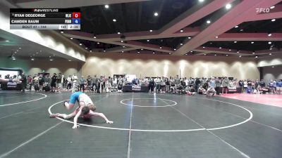 144 lbs Quarters - Ryan DeGeorge, New Jersey vs Camden Baum, Pennsylvania