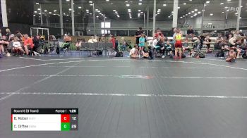 80 lbs Round 6 (8 Team) - Brennan Reber, Buffalo Valley WC vs Czarlie Diffee, Dueling Bandits