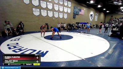 138 lbs Champ. Round 1 - Malaky Beas, Madera South vs Ruben Fuentes, Lompoc