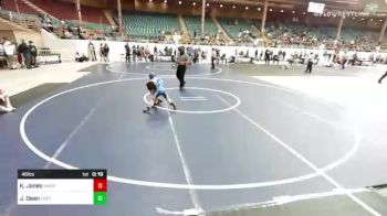 46 lbs Consi Of 8 #2 - Khalil Jones, Nmpal vs Jase Dean, Fort Lupton