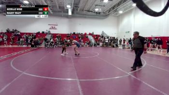 140 lbs Semifinal - Mazzy Riley, Columbine vs Jizzelle Wise, Arvada West