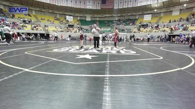 103 lbs Quarterfinal - Kayden Savage, Cyclone Youth Wrestling vs Ward Taylor, Rogers Iron Wrestling