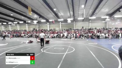 138 lbs Round Of 16 - Cruz Moncada, Central Grand Junction vs Konnor Gilbert, Badlands WC