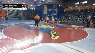115 lbs Quarterfinal - Khiry Reese, Rosewood vs Riley Karwowski, Wyoming Seminary