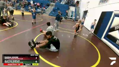 49 lbs Quarterfinal - Kyler Chief, Tongue River Wrestling Club vs Noah Mendez, Greybull Basin Athletic Club