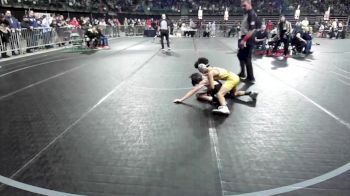 85 lbs Round Of 16 - John Stevens, Olympic vs Ethan Guzman, Scorpions