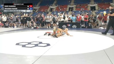 113 lbs Cons. Sub-rd Of 64 - Enzo Ramirez, California vs Braiden Foster, Nevada