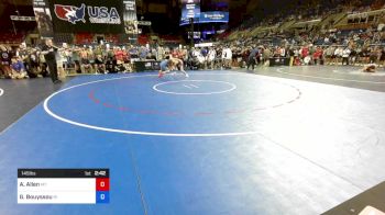 145 lbs Rnd Of 32 - Avery Allen, Montana vs Gabriel Bouyssou, Rhode Island