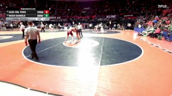 2A 215 lbs Cons. Round 1 - Alec Del Toro, East Peoria vs Noah Daniels, Mahomet (M.-Seymour)