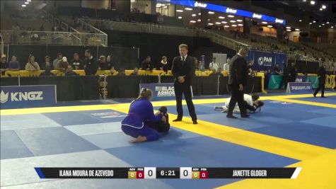 Janette Gloger vs Ilana Moura De Azevedo 2025 Pan Jiu Jitsu IBJJF Championship