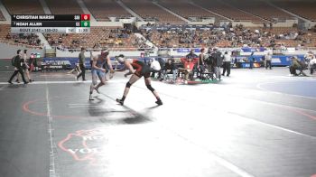159-D3 Quarterfinal - Noah Allen, Cactus High School vs Christian Marsh, Sahuaro