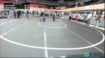 112C lbs Rr Rnd 1 - Tysun Pounds, Smith Wrestling Academy vs Shelby Kennedy, Shelton Wrestling Academy